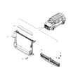 Diagram for 2022 Jeep Renegade Fan Shroud - 68440736AA