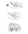 Diagram for 2010 Jeep Commander Wiper Arm - 5174877AA