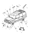 Diagram for Jeep TPMS Sensor - 56053036AA