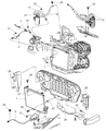 Diagram for 2005 Jeep Wrangler A/C Compressor Cut-Out Switches - 5096126AA