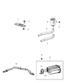 Diagram for 2011 Dodge Caliber Crankcase Breather Hose - 5085118AB