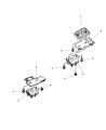 Diagram for 1997 Jeep Cherokee Transmission Mount - 52058882