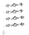 Diagram for 2023 Ram 3500 Axle Shaft - 68298148AD