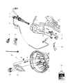 Diagram for Jeep Clutch Master Cylinder - 52060132AD