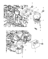 Diagram for 2007 Dodge Charger Engine Mount - 4578048AA