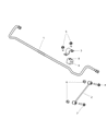 Diagram for 2007 Dodge Charger Sway Bar Kit - 4782873AB