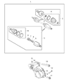 Diagram for Jeep CV Boot - 68275258AA