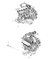 Diagram for 2010 Jeep Liberty Engine Mount - 52129481AC