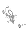Diagram for 2011 Dodge Caliber Timing Chain - 68091833AA