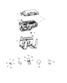 Diagram for Jeep Compass Fuse - 4868007AB