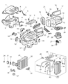 Diagram for Chrysler Crossfire Blower Motor Resistor - 5096900AA