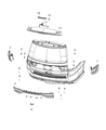 Diagram for 2013 Dodge Durango Windshield Washer Nozzle - 5182203AB