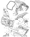 Diagram for Jeep Compass Trunk Lid Latch - 4589111AE