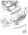 Diagram for 2009 Dodge Charger Axle Beam - 4806163AD