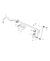 Diagram for 2020 Chrysler Voyager Sway Bar Link - 68313384AA