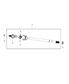 Diagram for 2015 Ram 2500 Axle Shaft - 68216197AA