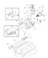Diagram for Chrysler Town & Country Coolant Temperature Sensor - 56027873