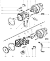 Diagram for Dodge Ram 2500 Brake Booster Vacuum Hose - 4874538