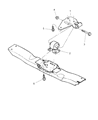 Diagram for 1997 Jeep Grand Cherokee Transmission Mount - 52058485