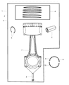 Diagram for Jeep Patriot Rod Bearing - 4884911AB