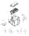 Diagram for Jeep Grand Cherokee Relay Block - 68320918AB