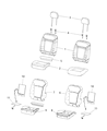 Diagram for 2022 Jeep Renegade Seat Cover - 6ZY57LXHAA