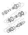 Diagram for 2009 Jeep Compass Needle Bearing - 5191422AA