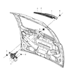 Diagram for 2012 Chrysler Town & Country Wiper Motor - 5113411AA