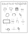 Diagram for 2015 Jeep Wrangler Fuel Injector Seal - 5072722AA