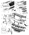 Diagram for Chrysler Town & Country License Plate - 68217847AC