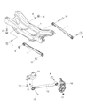 Diagram for 2020 Jeep Renegade Steering Knuckle - 68246624AA