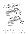 Diagram for 2022 Ram 1500 Bumper - 68404438AB