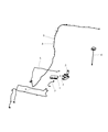 Diagram for 2012 Ram 1500 Antenna Cable - 5064491AD