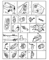 Diagram for Chrysler New Yorker Seat Switch - 4601756