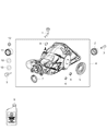 Diagram for 2022 Jeep Grand Cherokee WK Differential - 68378937AB