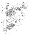 Diagram for Chrysler PT Cruiser Crankshaft Timing Gear - 4777694AB