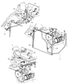 Diagram for 2002 Jeep Grand Cherokee A/C Hose - 55117262AB