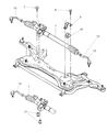 Diagram for 1999 Dodge Stratus Rack And Pinion - R0400258