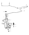 Diagram for 2014 Ram 1500 Washer Pump - 68145028AA