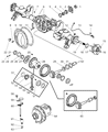 Diagram for Chrysler Aspen Pinion Bearing - 2800484