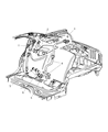 Diagram for 2001 Dodge Stratus Seat Belt - SP38XDVAD