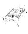 Diagram for 2020 Ram 1500 Dome Light - 5VT87DX9AA