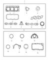 Diagram for Chrysler Sebring Cylinder Head Gasket - 4792753AE