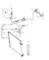 Diagram for 2014 Jeep Cherokee A/C System Valve Core - 68253865AA