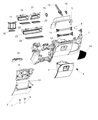 Diagram for Jeep Steering Column Cover - 6AA94TX7AA