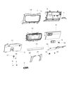 Diagram for 2014 Jeep Grand Cherokee Dome Light - L0000906