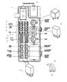 Diagram for 2003 Jeep Wrangler Fuse - 6101757