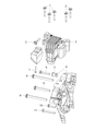Diagram for 2019 Jeep Compass Engine Mount - 68252999AB