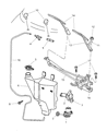Diagram for Chrysler Sebring Windshield Washer Nozzle - 5288364