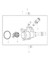 Diagram for Ram ProMaster City Thermostat Housing - 5047861AC
